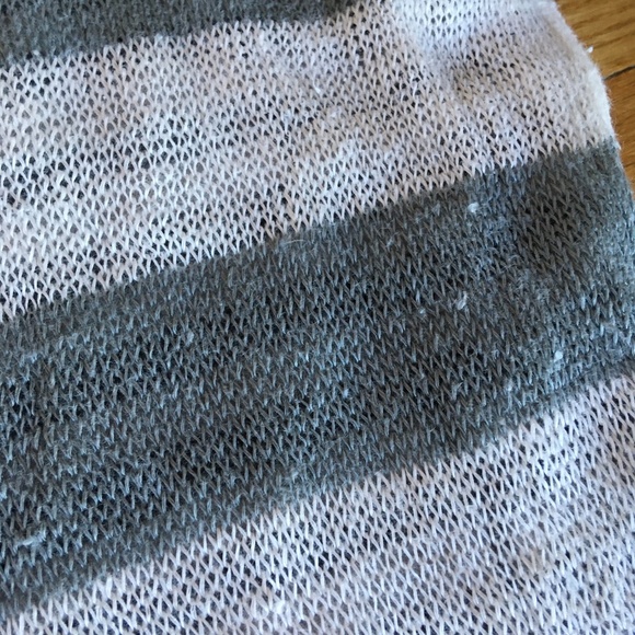 Eileen Fisher Striped Sweater 100% Linen + Organic Cotton/Hemp Lining Small / S - Picture 11 of 16